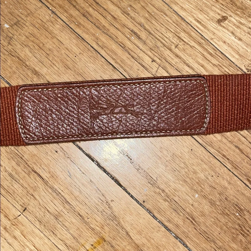 Black and Brown long champ duffle weekender vintage